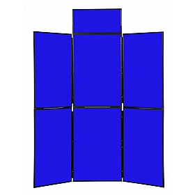 6 Panel Floorstanding Folding Display Boards - Display Equipment