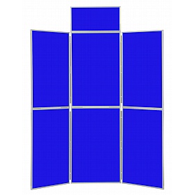 6 Panel Floorstanding Folding Display Boards - Display Equipment
