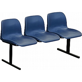 Ekko Fully Welded Polypropylene Beam Seating - Reception Area