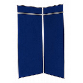 Jumbo Plus 2 Panel Freestanding Folding Display Boards - Display Equipment
