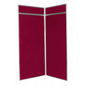 Jumbo Plus 2 Panel Freestanding Folding Display Boards - Display Equipment