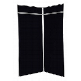 Jumbo Plus 2 Panel Freestanding Folding Display Boards - Display Equipment