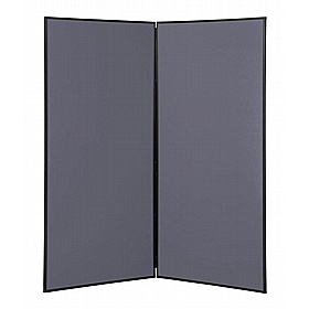 Jumbo 2 Panel Freestanding Folding Display Boards - Display Equipment