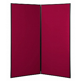 Jumbo 2 Panel Freestanding Folding Display Boards - Display Equipment