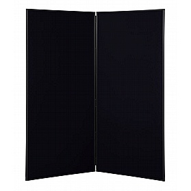 Jumbo 2 Panel Freestanding Folding Display Boards - Display Equipment