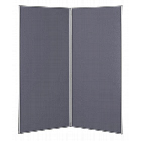 Jumbo 2 Panel Freestanding Folding Display Boards - Display Equipment