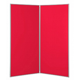 Jumbo 2 Panel Freestanding Folding Display Boards - Display Equipment