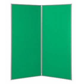 Jumbo 2 Panel Freestanding Folding Display Boards - Display Equipment