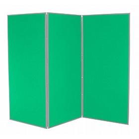 Jumbo 3 Panel Freestanding Folding Display Boards - Display Equipment