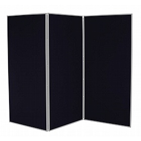 Jumbo 3 Panel Freestanding Folding Display Boards - Display Equipment