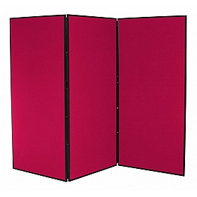 Jumbo 3 Panel Freestanding Folding Display Boards - Display Equipment