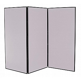 Jumbo 3 Panel Freestanding Folding Display Boards - Display Equipment