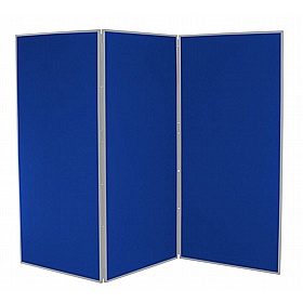 Jumbo 3 Panel Freestanding Folding Display Boards - Display Equipment