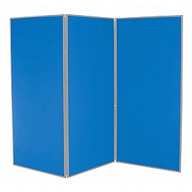 Jumbo 3 Panel Freestanding Folding Display Boards - Display Equipment