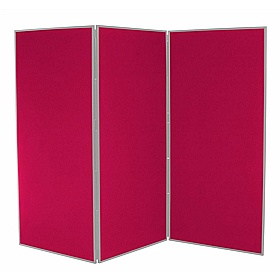 Jumbo 3 Panel Freestanding Folding Display Boards - Display Equipment