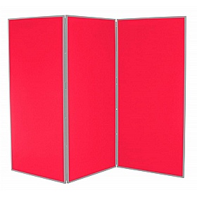 Jumbo 3 Panel Freestanding Folding Display Boards - Display Equipment