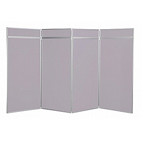 Jumbo Plus 4 Panel Freestanding Folding Display Boards - Display Equipment