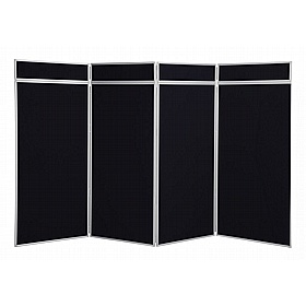 Jumbo Plus 4 Panel Freestanding Folding Display Boards