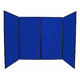 Jumbo 4 Panel Freestanding Folding Display Boards - Display Equipment
