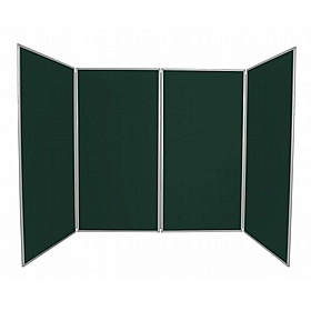 Jumbo 4 Panel Freestanding Folding Display Boards - Display Equipment