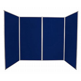 Jumbo 4 Panel Freestanding Folding Display Boards - Display Equipment