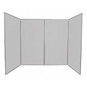 Jumbo 4 Panel Freestanding Folding Display Boards - Display Equipment
