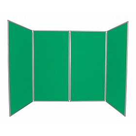 Jumbo 4 Panel Freestanding Folding Display Boards - Display Equipment