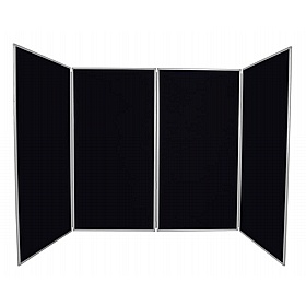 Jumbo 4 Panel Freestanding Folding Display Boards - Display Equipment
