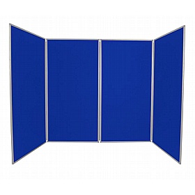 Jumbo 4 Panel Freestanding Folding Display Boards