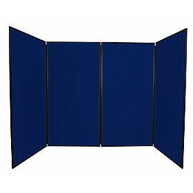 Jumbo 4 Panel Freestanding Folding Display Boards - Display Equipment
