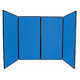 Jumbo 4 Panel Freestanding Folding Display Boards - Display Equipment