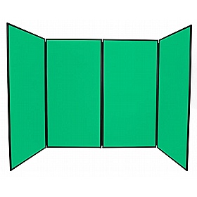 Jumbo 4 Panel Freestanding Folding Display Boards - Display Equipment