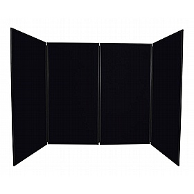 Jumbo 4 Panel Freestanding Folding Display Boards - Display Equipment