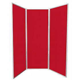 Jumbo Plus 3 Panel Junior Freestanding Folding Display Boards - Display Equipment