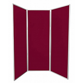 Jumbo Plus 3 Panel Junior Freestanding Folding Display Boards - Display Equipment