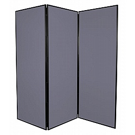 Jumbo 3 Panel Junior Freestanding Folding Display Boards - Display Equipment