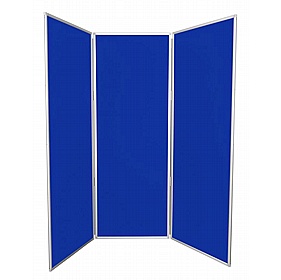 Jumbo 3 Panel Junior Freestanding Folding Display Boards - Display Equipment