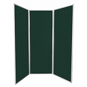 Jumbo 3 Panel Junior Freestanding Folding Display Boards - Display Equipment