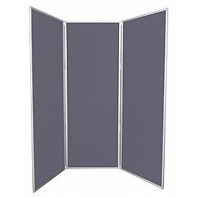 Jumbo 3 Panel Junior Freestanding Folding Display Boards - Display Equipment