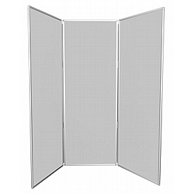 Jumbo 3 Panel Junior Freestanding Folding Display Boards - Display Equipment