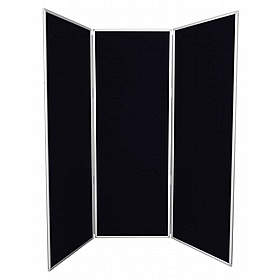 Jumbo 3 Panel Junior Freestanding Folding Display Boards - Display Equipment