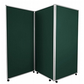 Jumbo 3 Panel Freestanding Mobile Folding Display Boards