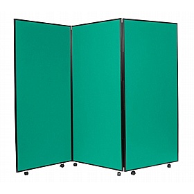 Jumbo 3 Panel Freestanding Mobile Folding Display Boards - Display Equipment