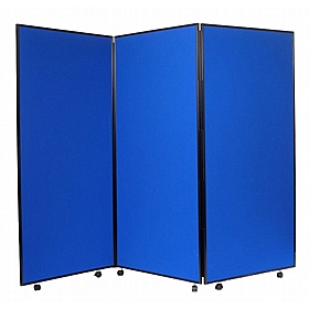 Jumbo 3 Panel Freestanding Mobile Folding Display Boards - Display Equipment