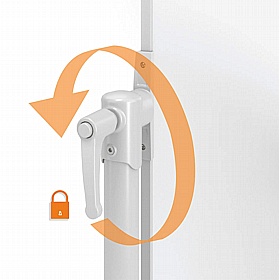 Nobo Mobile Enamel Magnetic Swivel Whiteboards - Display Equipment