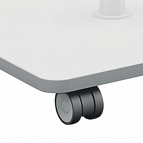 Nobo Move and Meet Magnetic Mobile Flipchart Easel - Display Equipment