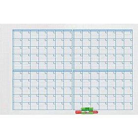 Nobo Performance Magnetic Monthly Planning Board
