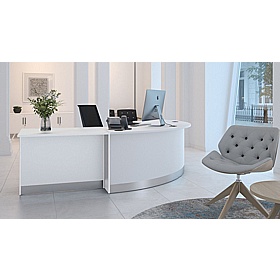 Connect Modular Reception Desk - Reception Area