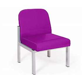 Fortress Vinyl Heavy Duty Reception and Waiting Room Chairs - Reception Area