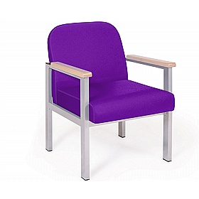 Fortress Vinyl Heavy Duty Reception and Waiting Room Chairs - Reception Area